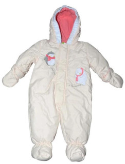 Overal kojenecký zimní nepromokavý, Pidilidi růžový