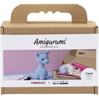 Sada na háčkování žirafa Amigurumi