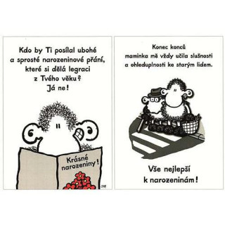 Blahopřání Sheepworld - Narozeniny 6 - OHLEDUPLNÉ PŘÁNÍ