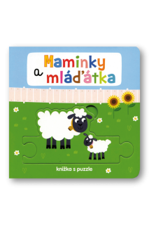 Maminky a mláďátka Knížka s puzzle