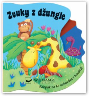 Knížka Zvuky z džungle nezobra