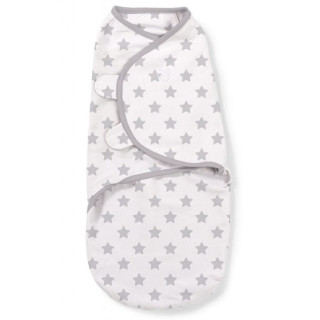 Zavinovačka SwaddleMe™ Original Ingenuity Summer Swaddle Grey star