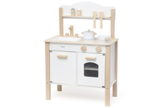 Dřevěná kuchyně bílá moderní