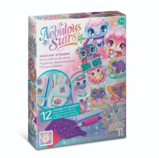 Oslnivé samolepky s kamínky set Nebulous Stars