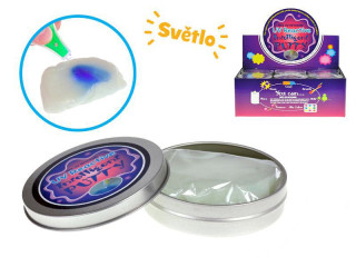 Inteligentní plastelína UV-reaktivní v plechovce