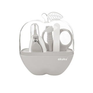 Dětská sada na manikúru Akuku Apple šedá