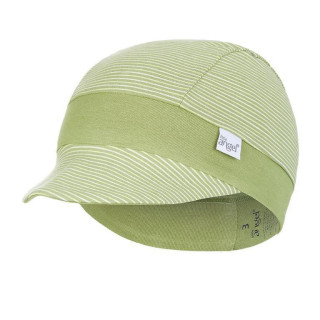 Kšiltovka tenká pruh Outlast® - pruh zelený matcha/zelená matcha