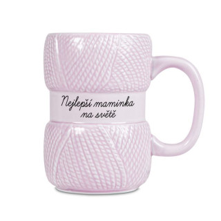 Pletený hrnek - Nejlepší maminka na světě