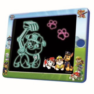 Paw Patrol světelná kreslicí tabulka 24x20cm na baterie