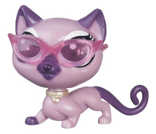 Littlest Pet Shop Jednotlivá zvířátka - SILKY ROWLER