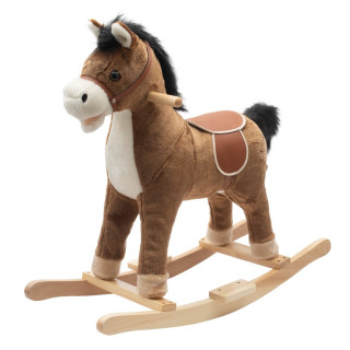 Houpací koník s melodií hnědý PlayTo