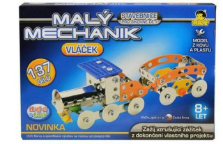 Malý mechanik - vláček, 137 dílů