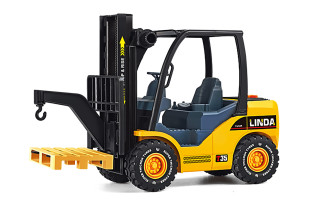 Vysokozdvižný vozík s efekty s paletou 31 cm