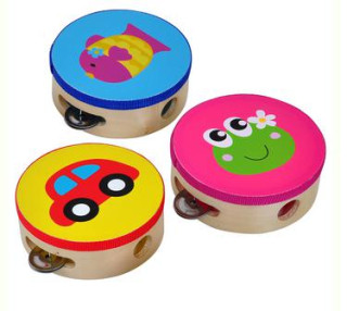 Tamburína s obrázkem