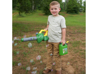 Dětský bublifukový foukač listí John Deere Kids