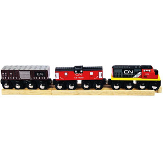 CN nákladní vlak + koleje Bigjigs Rail