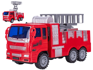Auto hasiči 19 cm s plošinou na setrvačník