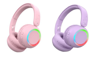 Bezdrátová sluchátka s podsvícením Lalarma