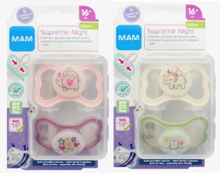 Šidítko Supreme Night silikon 16 m+