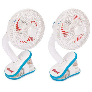 Ventilátor na kočárek Stroller Fan 2 ks