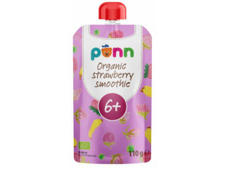 Kapsička Salvest Ponn BIO Ovocné pyré s malinami (110 g) 6m+