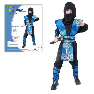 Karnevalový kostým - Ninja, Vel. 120-130 cm