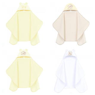 Maxi osuška pončo s kapucí 70 x 120 cm