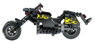 Stavebnice motorka na zpětné natažení 183 dílků iM.Master