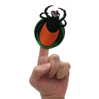 Prstový maňásek klíště