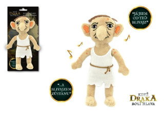 Blivajz plyš 18cm se zvukem z pohádky Když draka bolí hlava