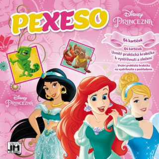 Pexeso v sešitu - Disney Princezny