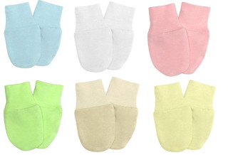 Kojenecké rukavičky pro novorozence úplet Babyrenka