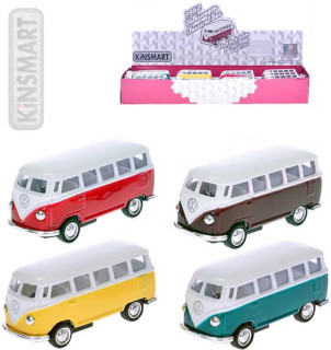 Volkswagen Classic autobus 1962 1:64 kov zpětný chod