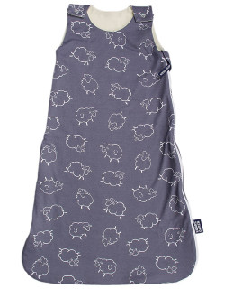 Merino spací pytel pro miminko Šedé ovečky Kaarsgaren 