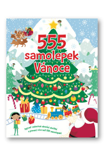555 samolepek - Vánoce