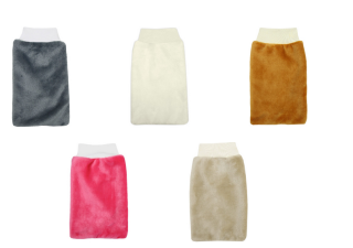 Babyrenka velká žínka pro miminka Flanel Fleece s nápletem 25x16 cm