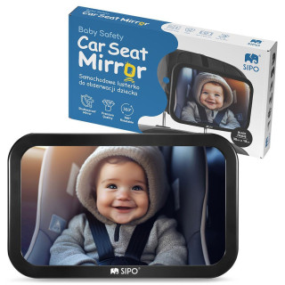Zpětné zrcátko na dítě na zadní opěrku Sipo