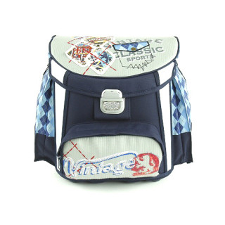 Školní aktovka Victory Cool - Vintage sports - vlaječky