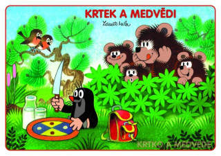 Omalovánky A5 Krtek a medvědi 21x15 cm