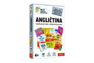 Malý objevitel Angličtina vzdělávací společenská hra 19x29x4 cm