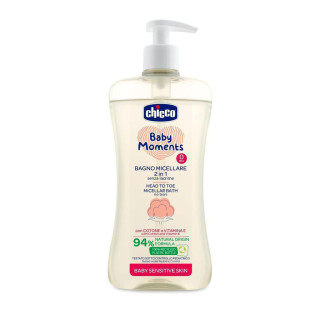 Šampon micelární na vlasy a tělo Baby Moments Sensitive 500 ml Chicco