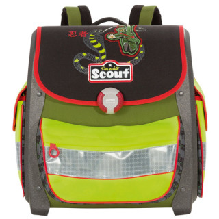 Školní aktovka Scout - Ninja a had