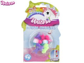 Unicorn jednorožec 2 cm lezoucí po skle 