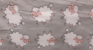 Matrace do postýlky Scarlett Ovečka 120 x 60 x 5,2 cm - Šedá