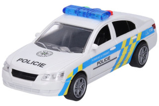 Auto policejní s efekty 15,5 cm