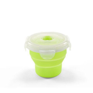 Skládací silikonová miska 230 ml, Green