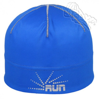 Funkční čepice Coolmax Run s reflexním prvkem Modrá RDX