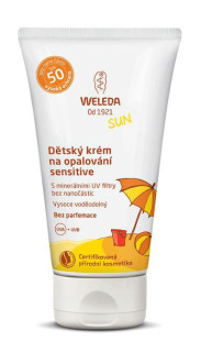Dětský krém na opalování SPF 50 sensitive 50 ml Weleda