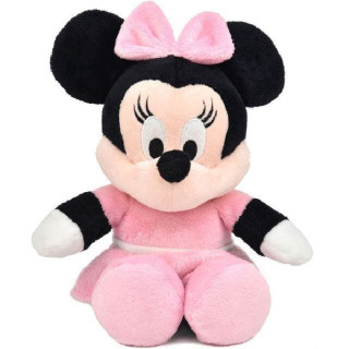 Plyšová Minnie v růžových šatech 25 cm