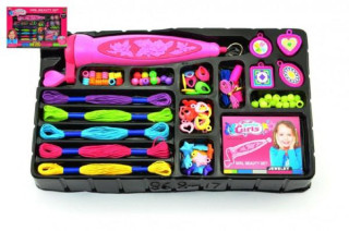 Kreativní sada zaplétání do vlasů s korálky